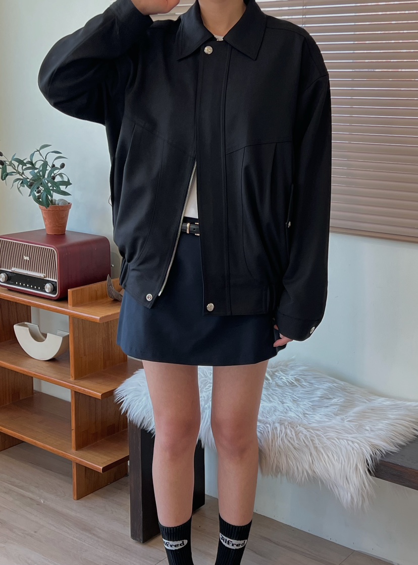 X-MOOD韓國直郵女裝新款人氣休閑真品職業熱賣25春夏推薦短裙X-MOOD短裙