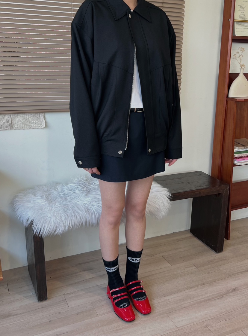 X-MOOD韓國直郵女裝新款人氣休閑真品職業熱賣25春夏推薦短裙X-MOOD短裙