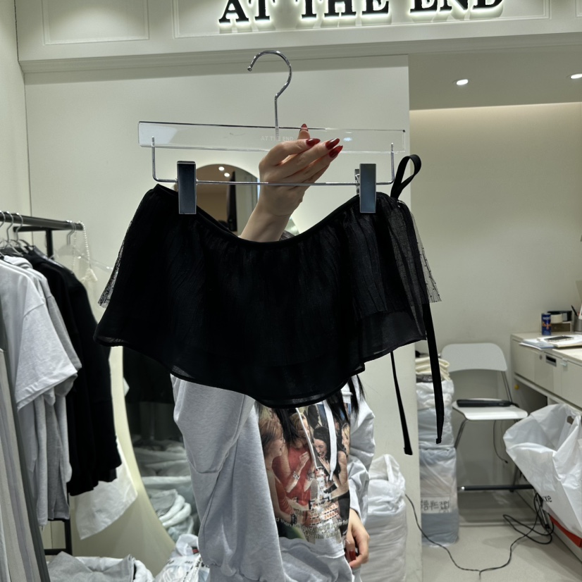 AT THE END韓國直郵東大門實拍女裝新款真品25春夏推薦短裙AT THE END短裙圖色2