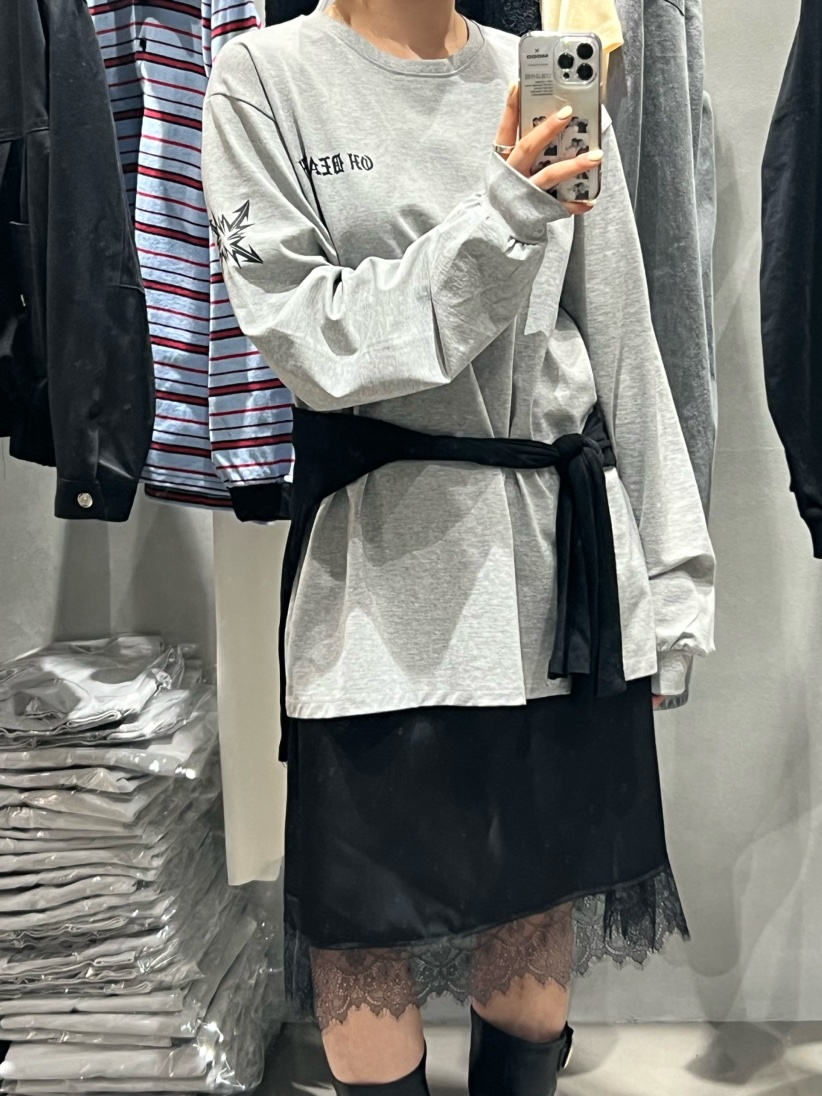 X-MOOD韓國直郵東大門實拍女裝新品真品推薦人氣時尚長裙蕾絲X-MOOD長裙