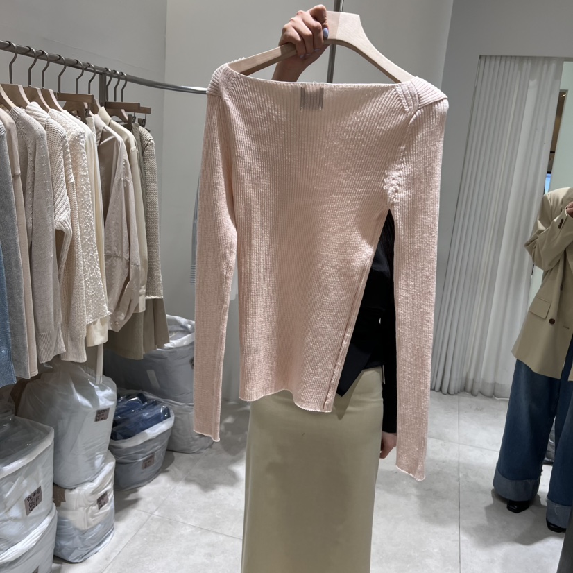 GLOW AND NYMPH韓國直郵女裝新品時尚職業真品休閑針織衫GLOW AND NYMPH針織衫圖色2
