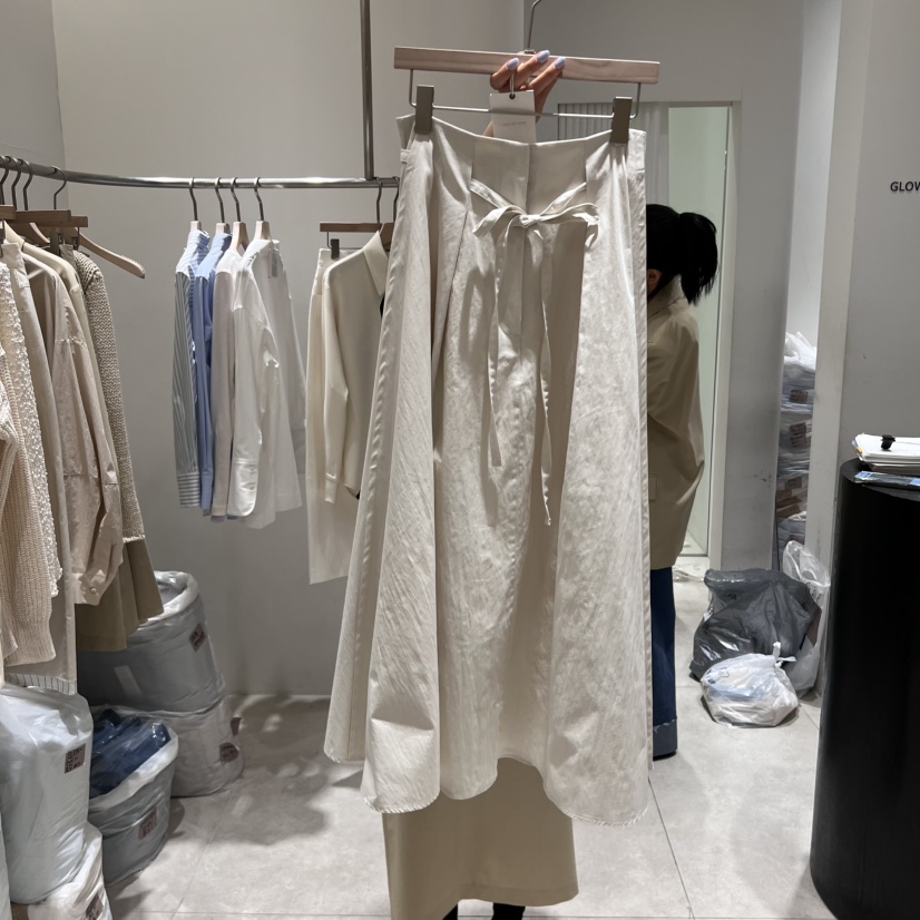 GLOW AND NYMPH韓國直郵東大門實拍女裝新品25春夏半身裙中短裙GLOW AND NYMPH半身裙/中短裙
