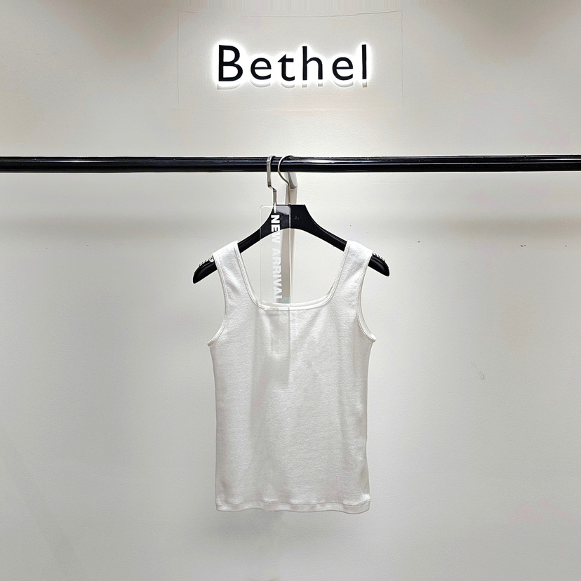 BETHEL韓國直郵女裝新款25春夏真品休閑職業推薦時尚吊帶背心BETHEL吊帶/背心