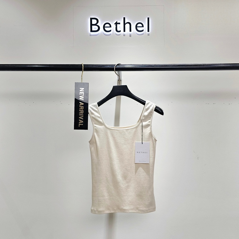 BETHEL韓國直郵女裝新款25春夏真品休閑職業推薦時尚吊帶背心BETHEL吊帶/背心圖色2