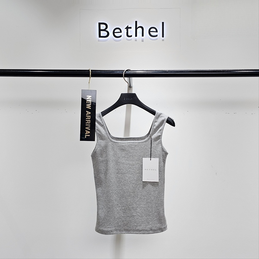 BETHEL韓國直郵女裝新款25春夏真品休閑職業推薦時尚吊帶背心BETHEL吊帶/背心圖色3