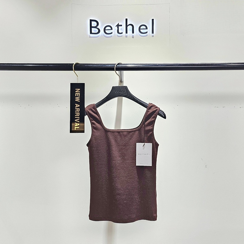 BETHEL韓國直郵女裝新款25春夏真品休閑職業推薦時尚吊帶背心BETHEL吊帶/背心圖色5