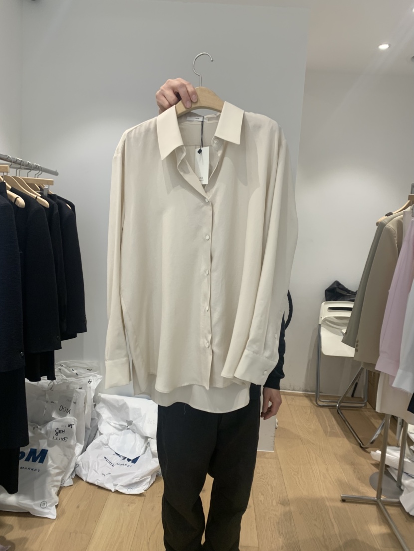 OUR-A韓國直郵女裝新款25春夏職業休閑人氣真品襯衫蕾絲衫OUR-A襯衫/蕾絲衫圖色2