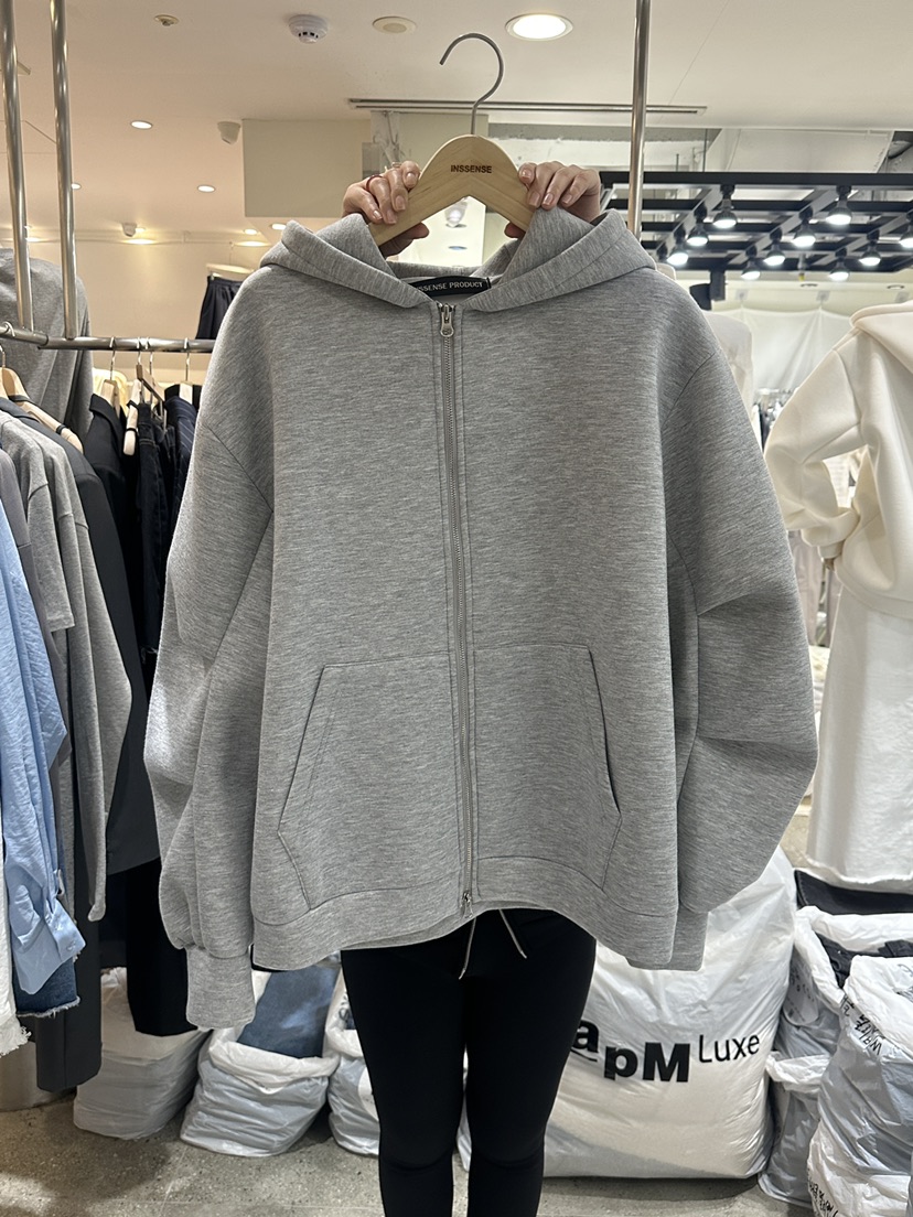 INSSENSE-A直郵韓國代購女裝新款休閑職業推薦人氣夾克連帽INSSENSE-A夾克圖色3