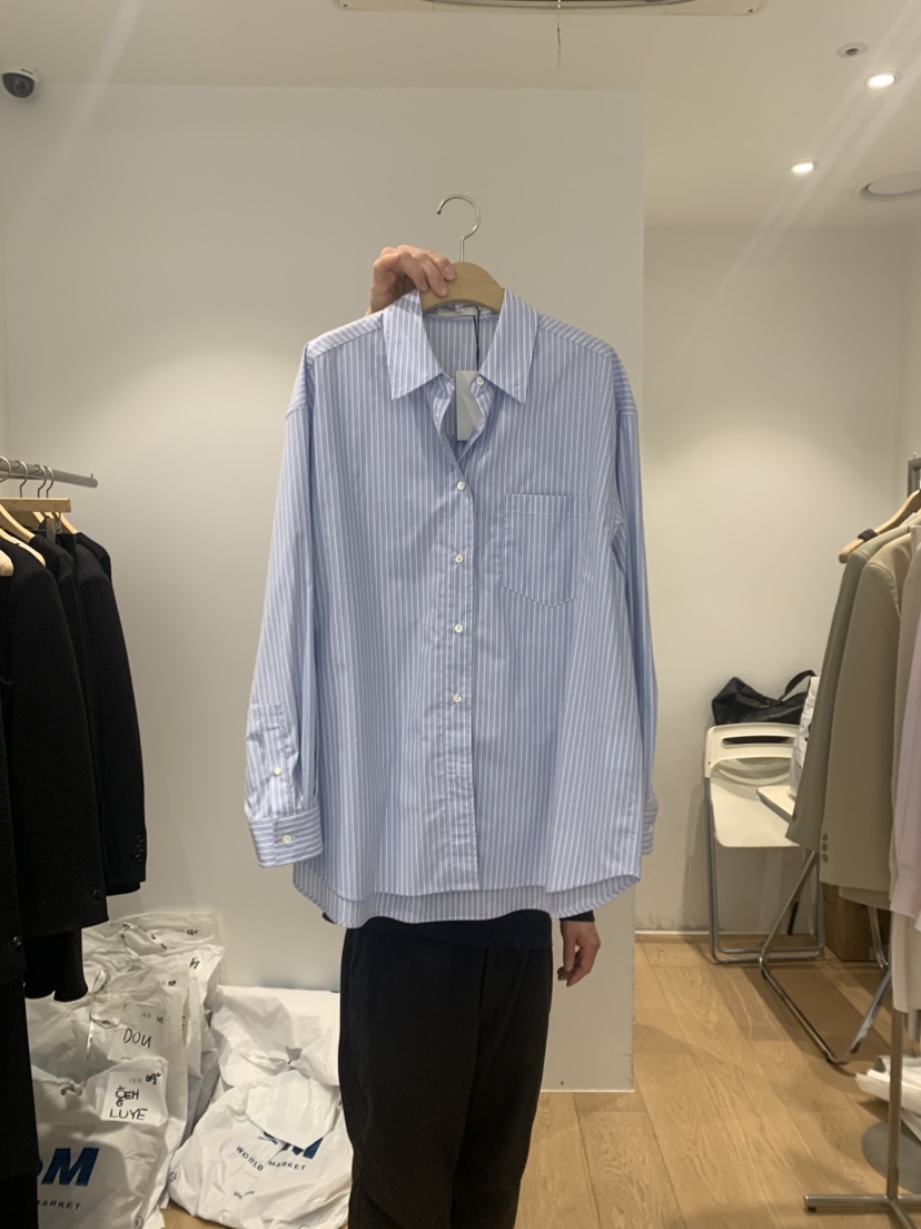 OUR-A直郵韓國代購女裝新款職業25春夏人氣真品襯衫蕾絲衫OUR-A襯衫/蕾絲衫