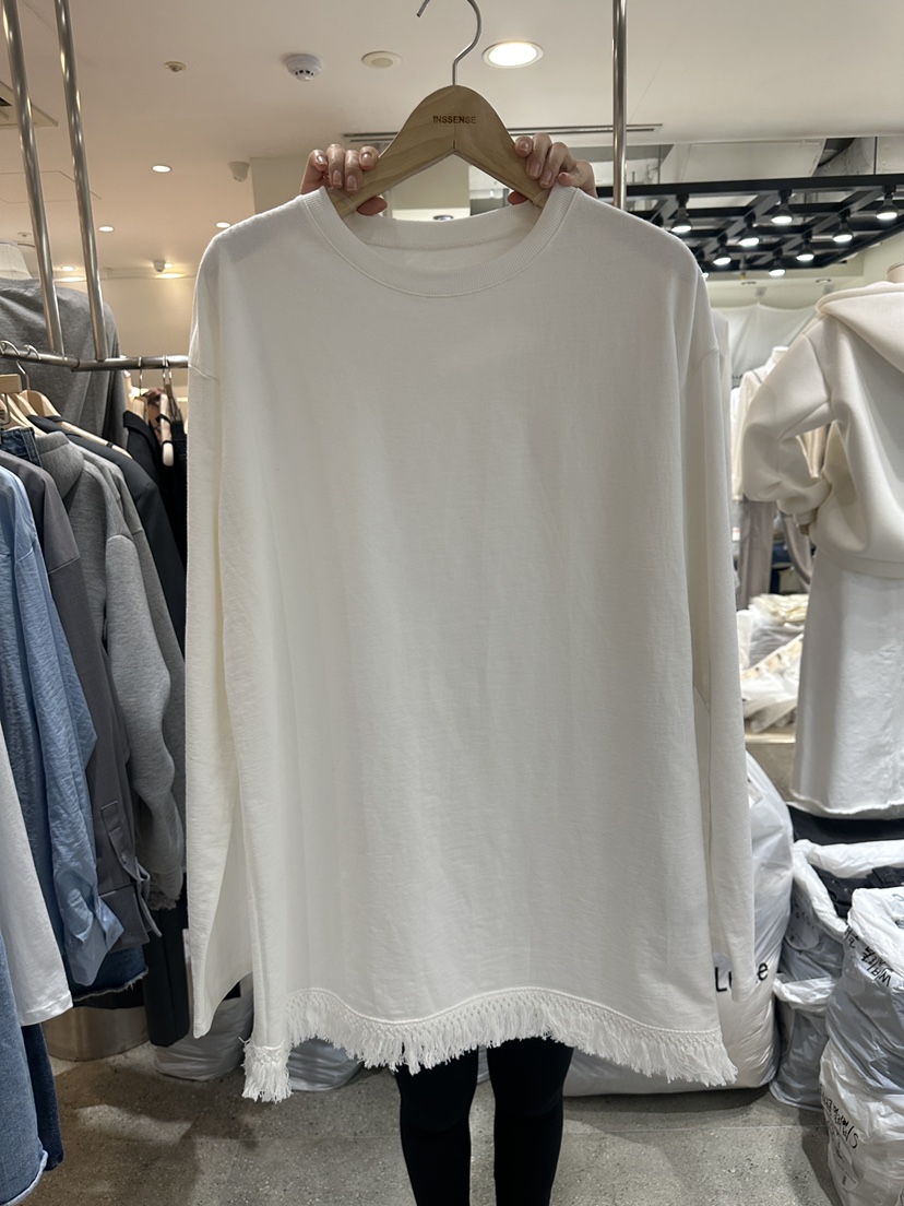 INSSENSE-A韓國直郵東大門代購女裝新款25春夏熱賣連衣裙流蘇INSSENSE-A連衣裙圖色3