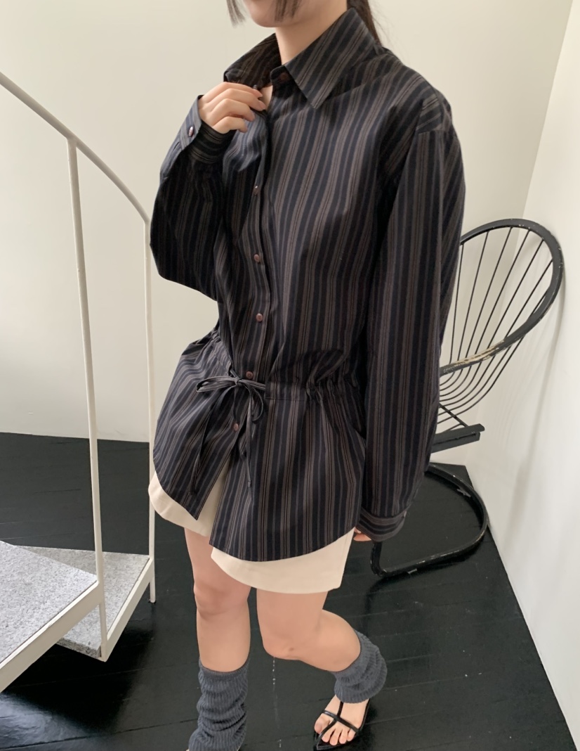 MURMUR韓國直郵東大門代購女裝新品熱賣真品休閑襯衫蕾絲衫MURMUR襯衫/蕾絲衫