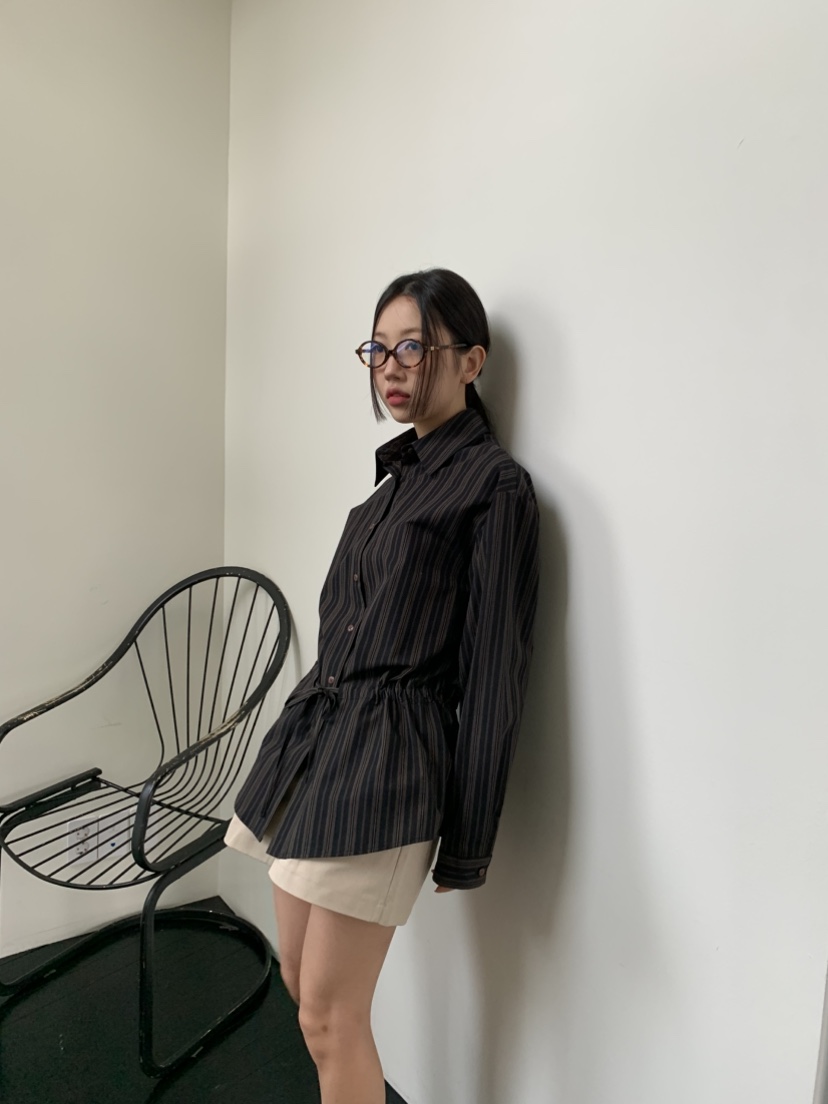 MURMUR韓國直郵東大門代購女裝新品熱賣真品休閑襯衫蕾絲衫MURMUR襯衫/蕾絲衫