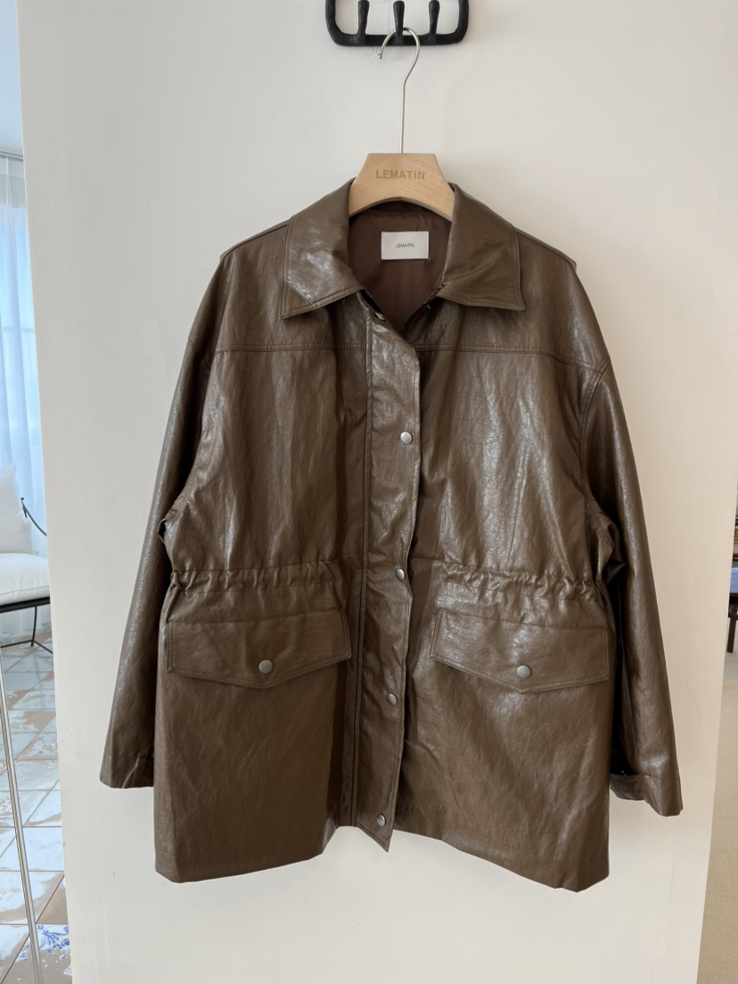 LEMATIN韓國直郵東大門實拍女裝新品推薦休閑25春夏夾克皮革LEMATIN夾克