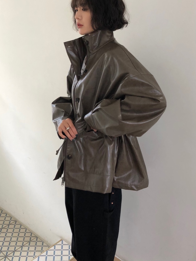 BONHEUR韓國直郵東大門代購女裝新品推薦人氣真品時尚熱賣皮衣BONHEUR-2件起皮衣