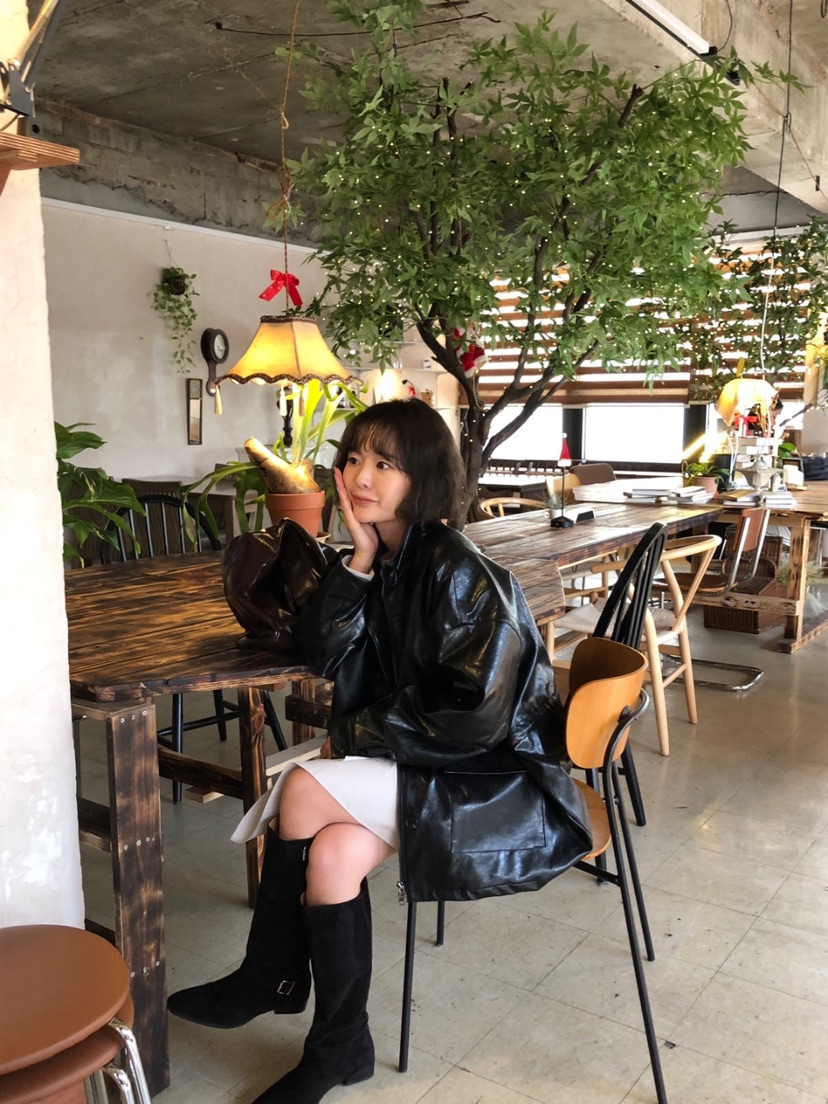 BONHEUR韓國直郵東大門代購女裝新品推薦人氣真品時尚熱賣皮衣BONHEUR-2件起皮衣