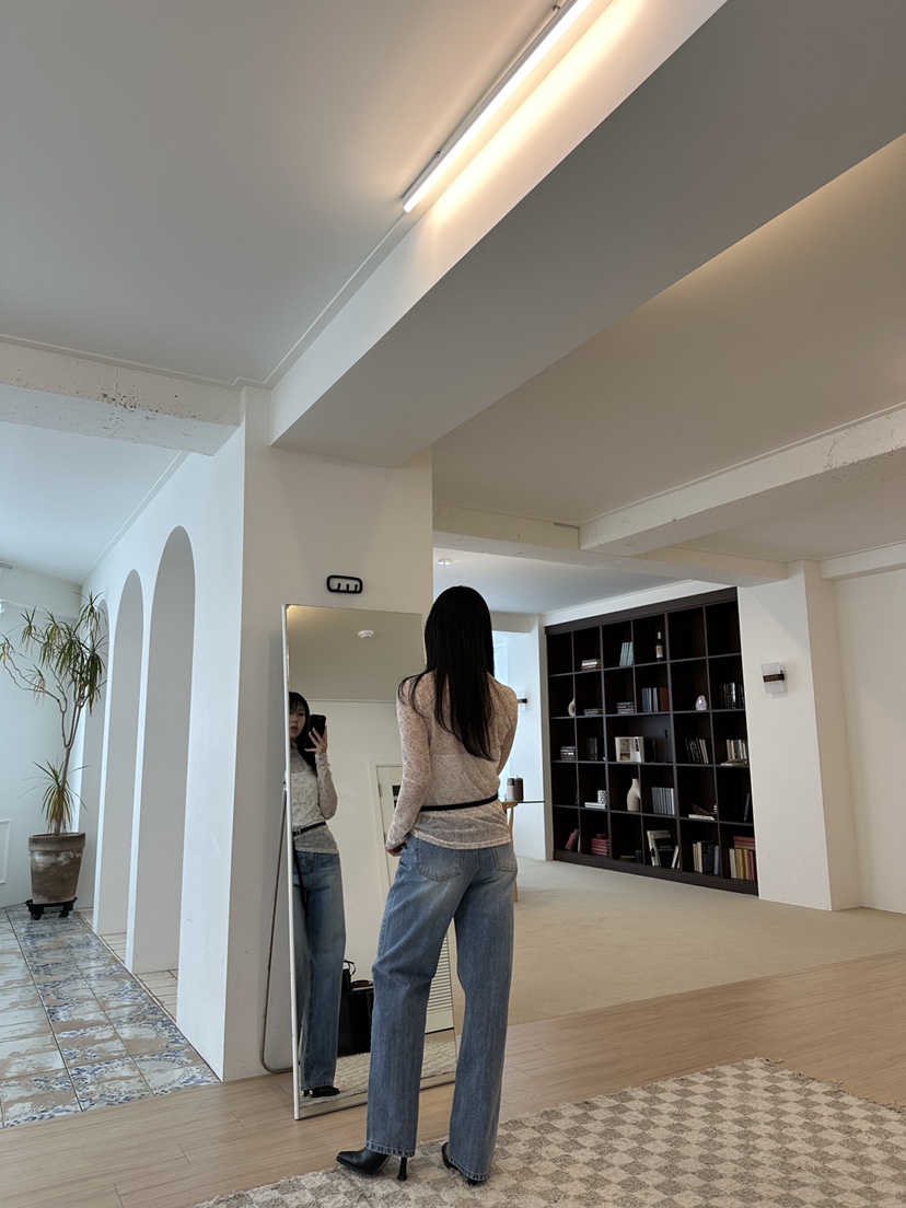 LEMATIN直郵韓國代購女裝新品25春夏人氣時尚真品推薦牛仔褲LEMATIN牛仔褲