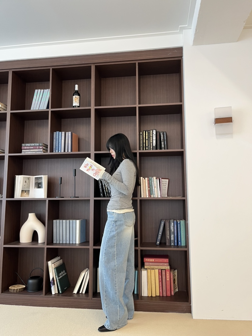 LEMATIN韓國直郵東大門實拍女裝新款熱賣時尚推薦真品牛仔褲LEMATIN牛仔褲