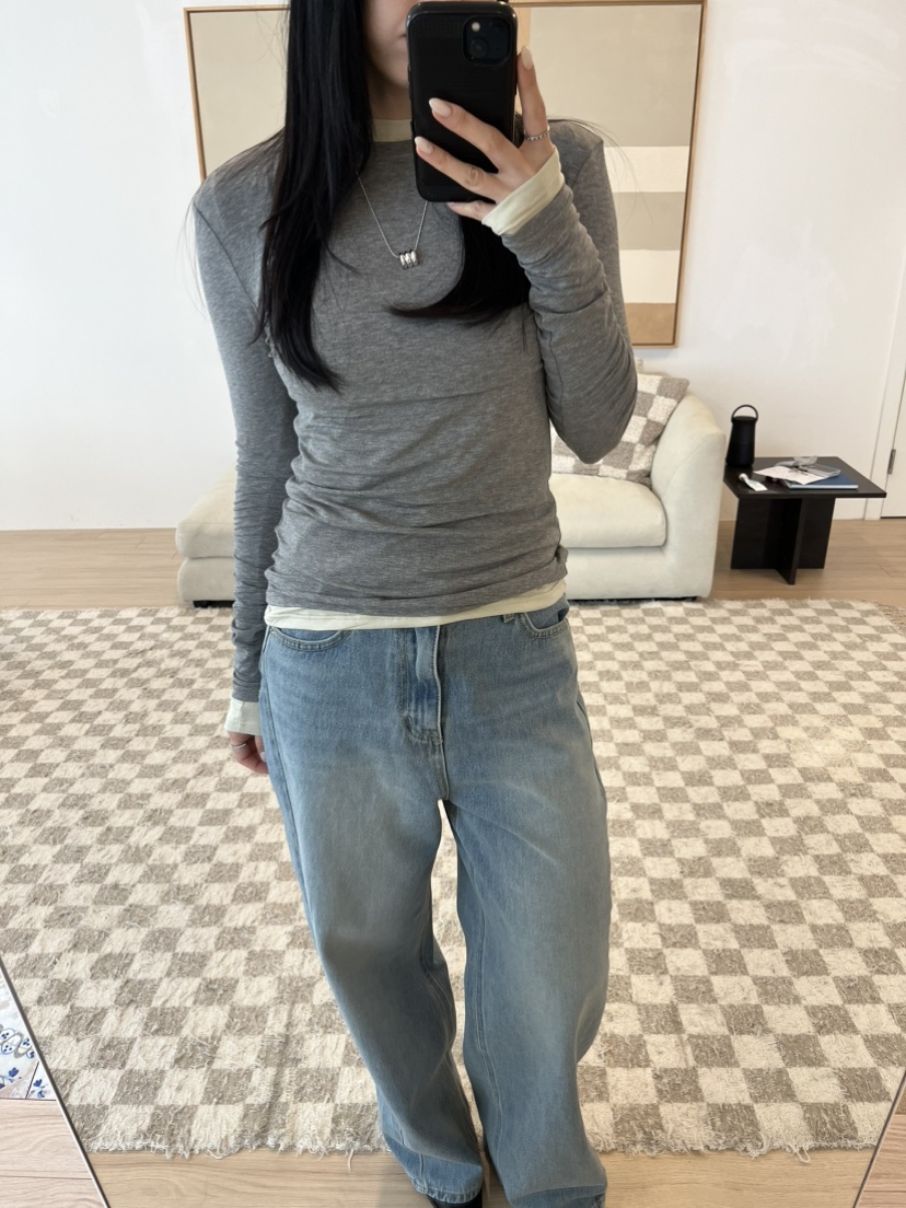 LEMATIN韓國直郵東大門實拍女裝新款熱賣時尚推薦真品牛仔褲LEMATIN牛仔褲
