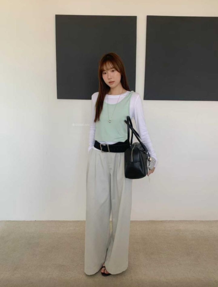 BELLINO293韓國直郵東大門代購女裝新品人氣熱賣職業長袖T恤BOBBIE DOLL長袖T恤