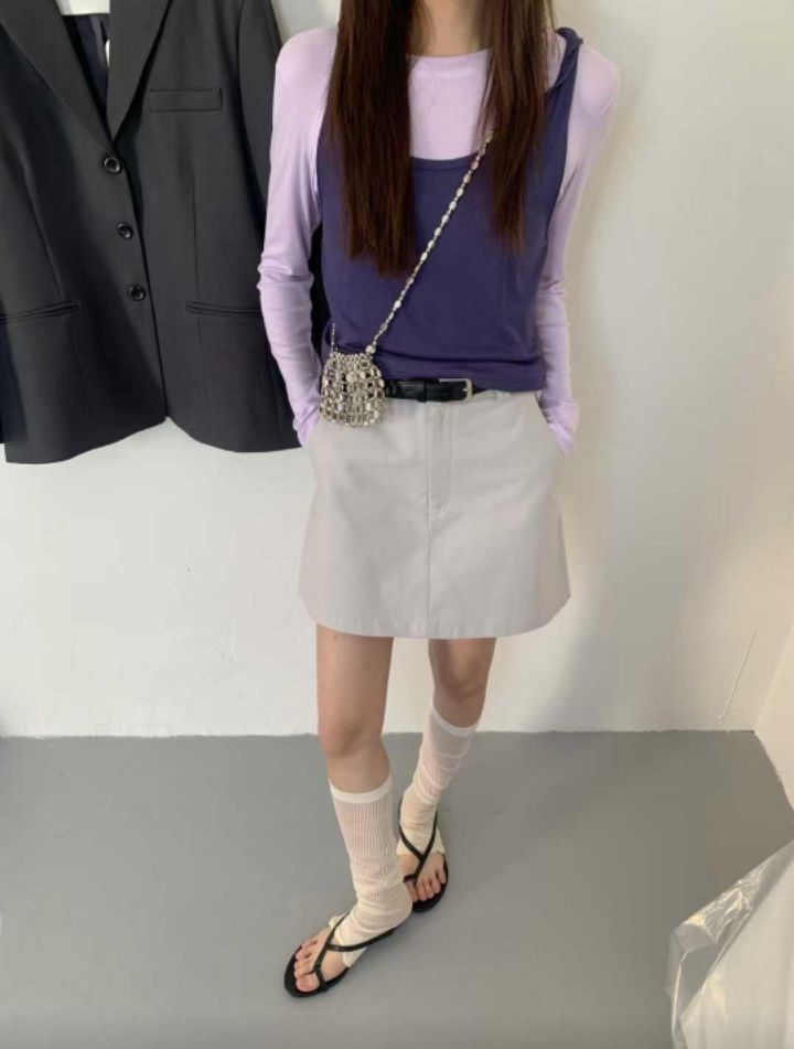 BELLINO293韓國直郵東大門代購女裝新品人氣熱賣職業長袖T恤BOBBIE DOLL長袖T恤