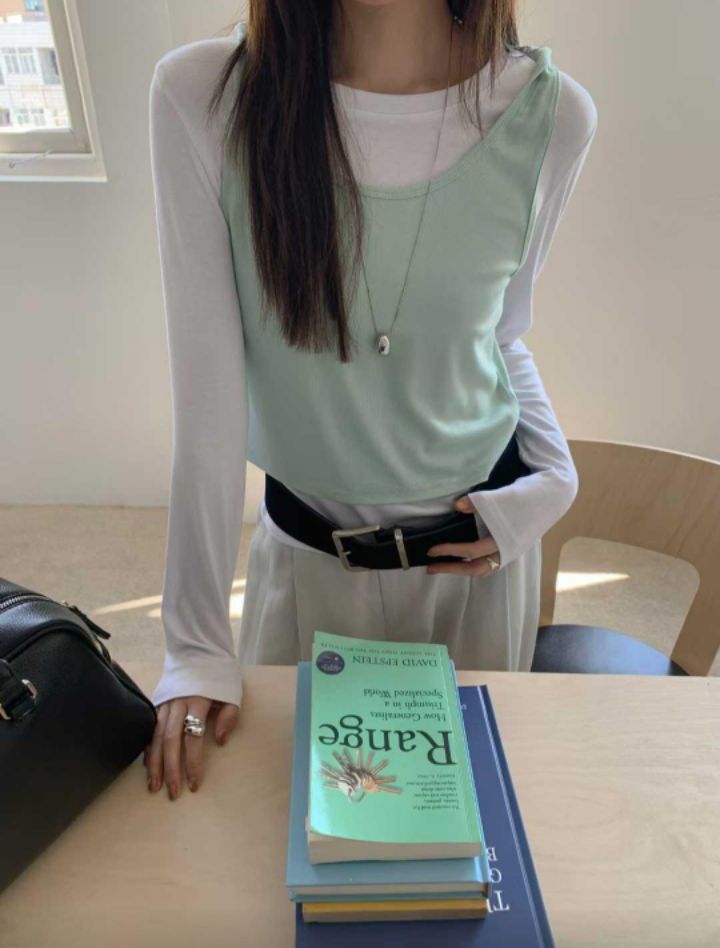 BELLINO293韓國直郵東大門代購女裝新品人氣熱賣職業長袖T恤BOBBIE DOLL長袖T恤圖色4