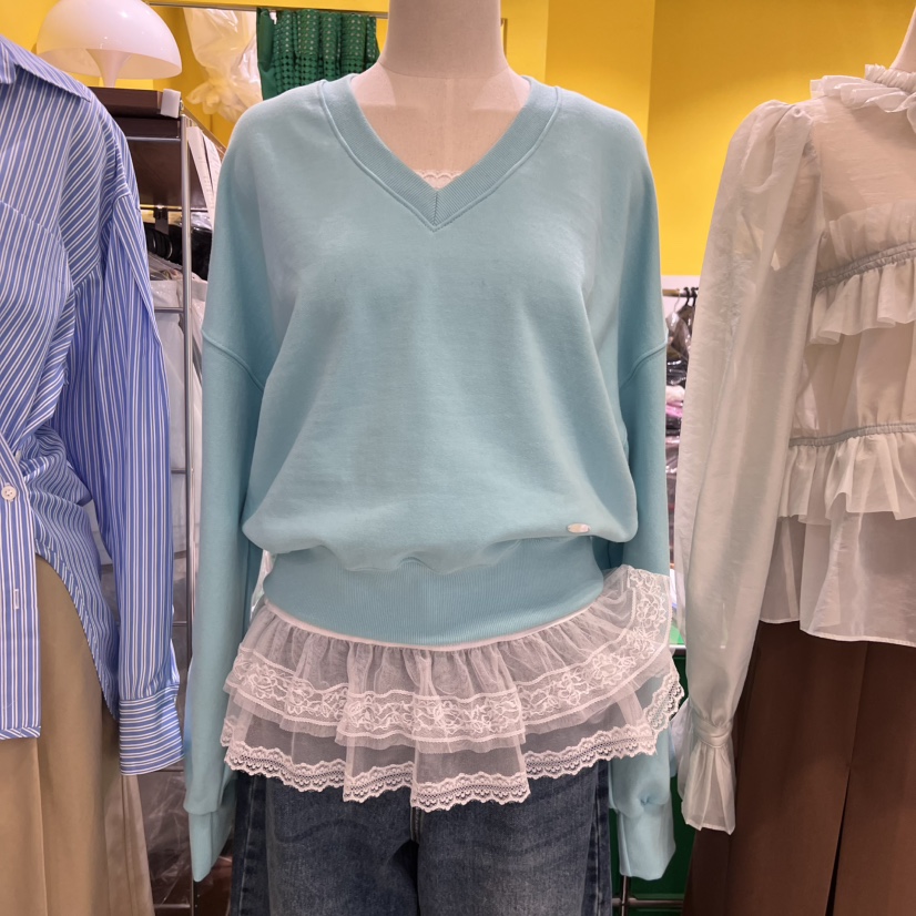 LE MASTERPLACE韓國直郵女裝新品職業25春夏人氣衛衣不含內搭Le masterpiece衛衣