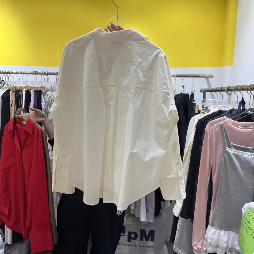 LE MASTERPLACE韓國直郵東大門實拍女裝新品25春夏襯衫蕾絲衫Le masterpiece襯衫/蕾絲衫