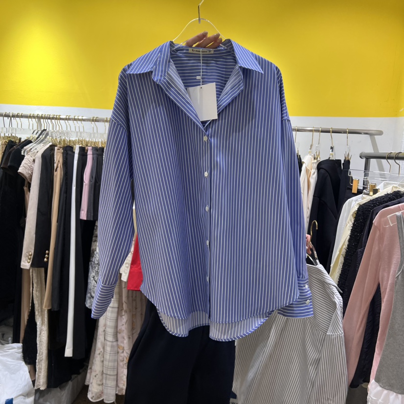 LE MASTERPLACE韓國直郵東大門實拍女裝新品25春夏襯衫蕾絲衫Le masterpiece襯衫/蕾絲衫圖色6