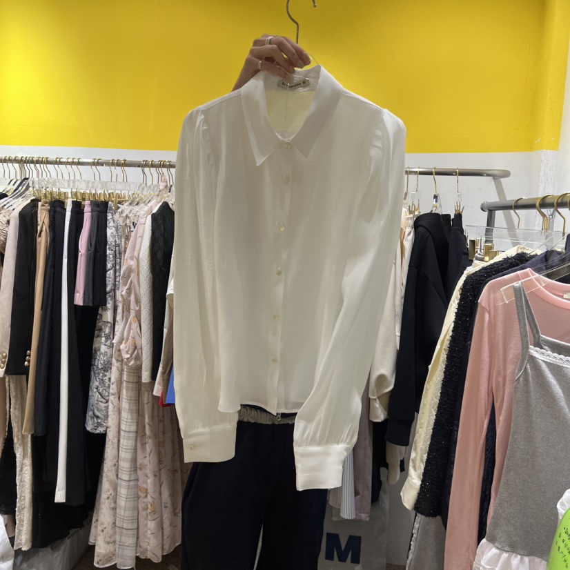 LE MASTERPLACE直郵韓國代購女裝新品時尚熱賣真品襯衫蕾絲衫Le masterpiece襯衫/蕾絲衫