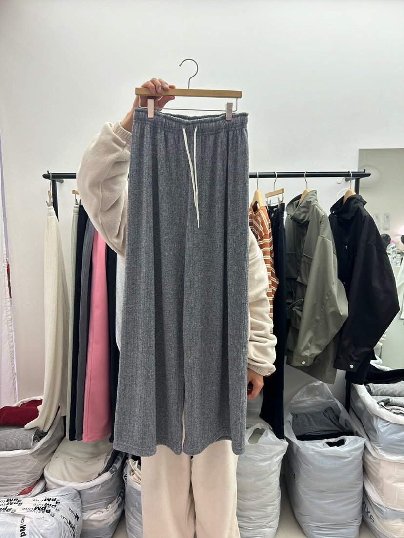 AS THOUGHT韓國直郵女裝新品推薦25春夏休閑時尚職業休閑褲AS THOUGHT休閑褲圖色2