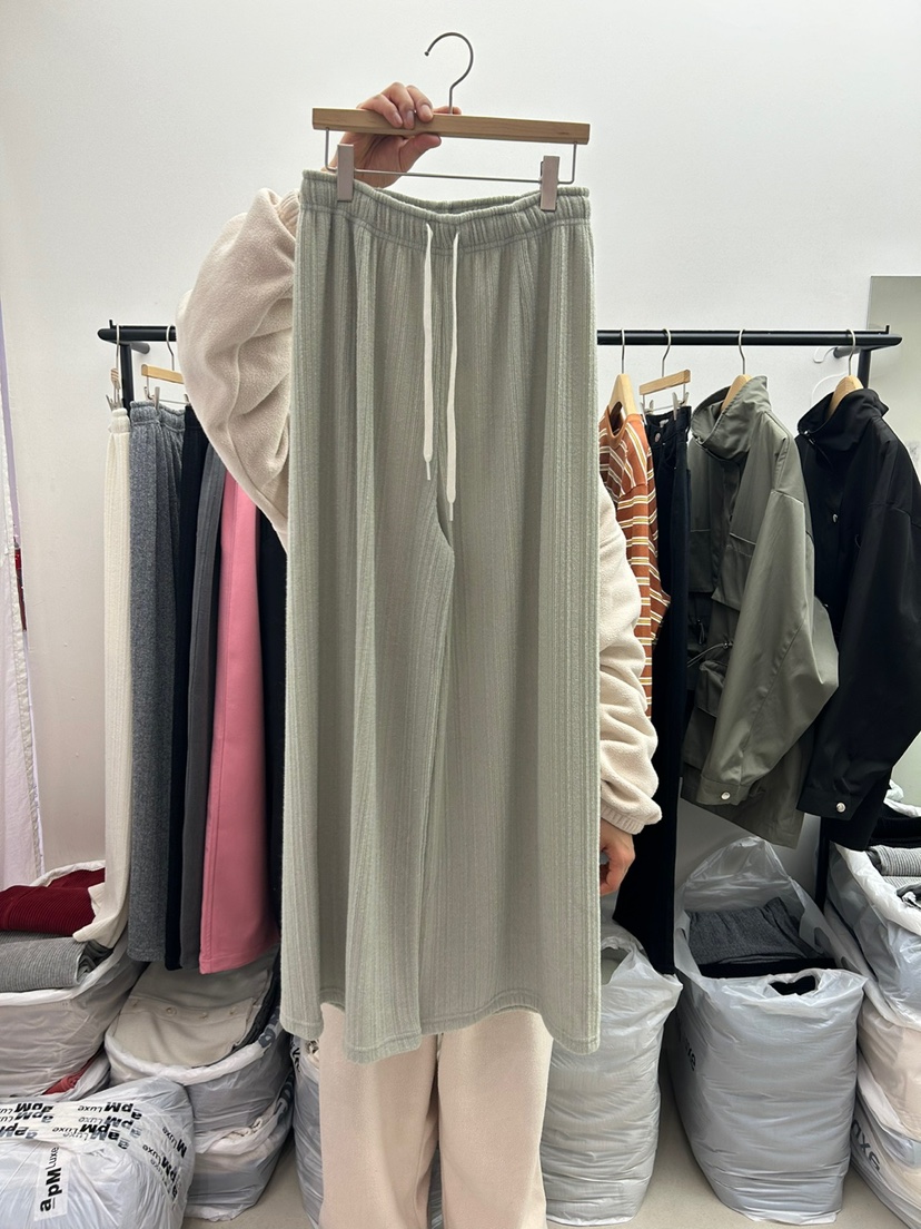 AS THOUGHT韓國直郵女裝新品推薦25春夏休閑時尚職業休閑褲AS THOUGHT休閑褲圖色3