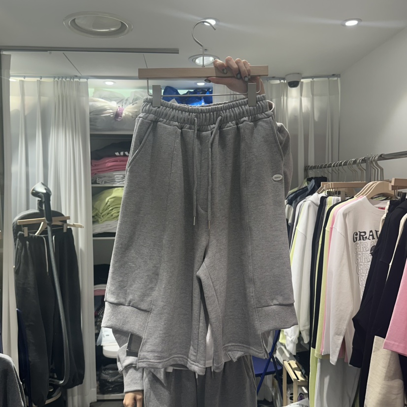 THE LOT韓國直郵女士新品時尚推薦人氣職業休閑熱賣短褲褶皺THE LOT/ LOT短褲圖色2