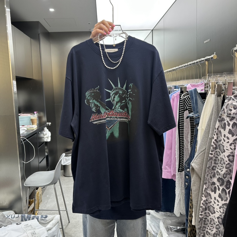 MADCITY東大門實拍女士新款熱賣推薦真品人氣時尚休閑職業T恤MADCITYT恤圖色2