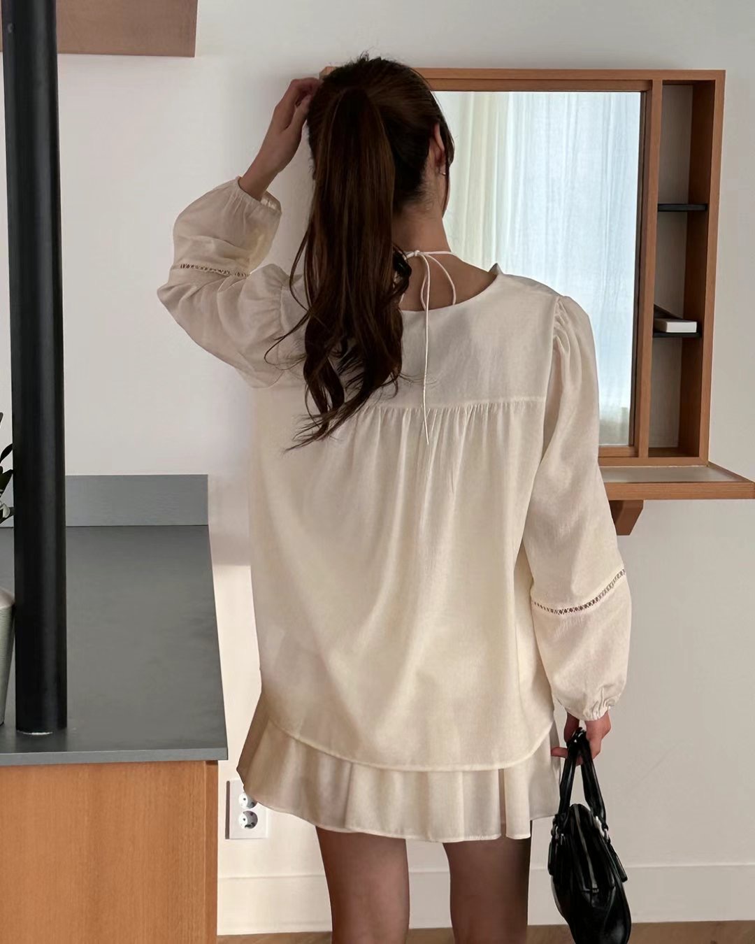 MOONGCHI韓國直郵東大門實拍女裝新款25春夏推薦時尚真品套裝MOONGCHI套裝