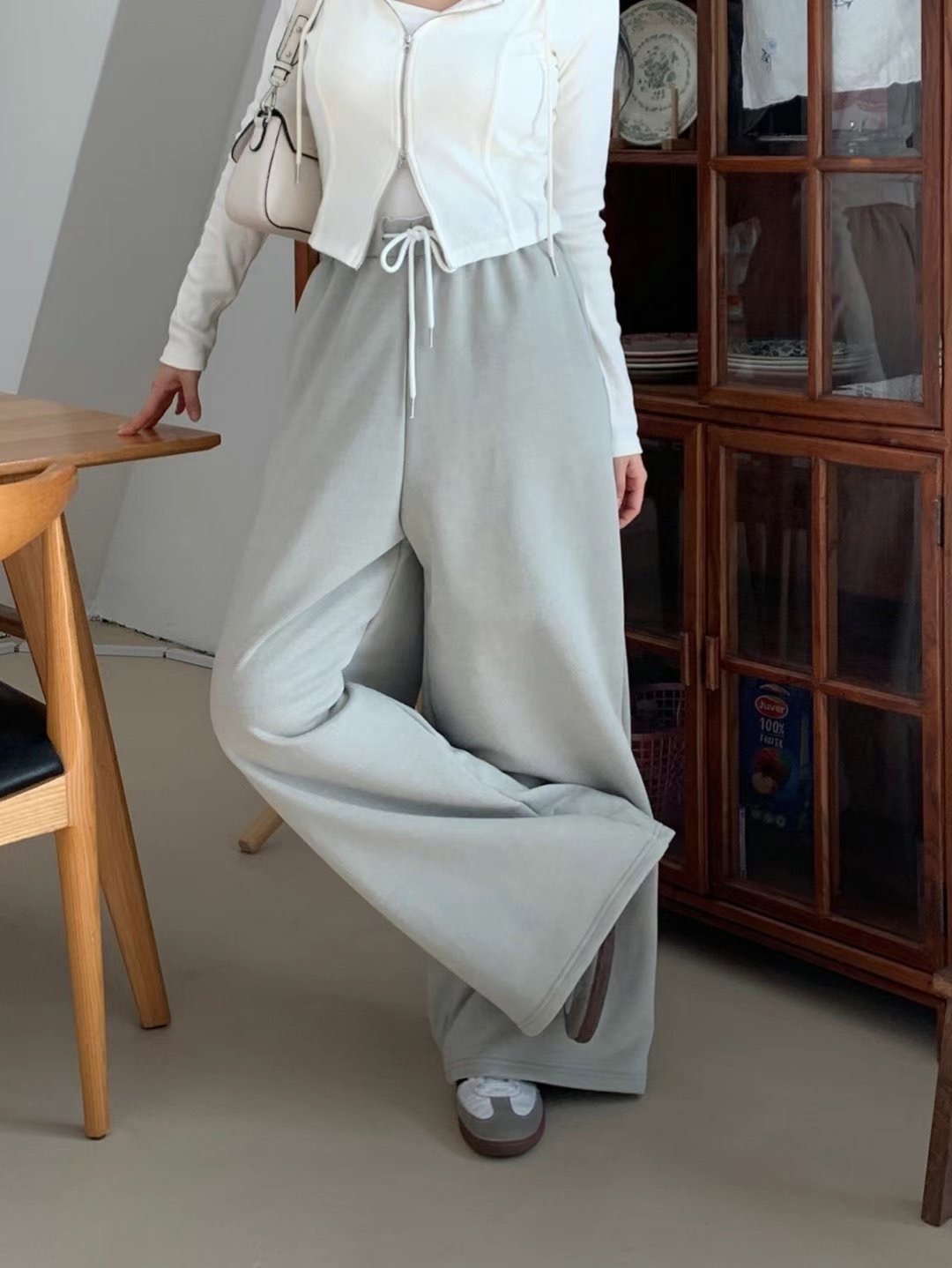 MOONGCHI直郵韓國代購女裝新款時尚休閑推薦職業25春夏休閑褲MOONGCHI休閑褲