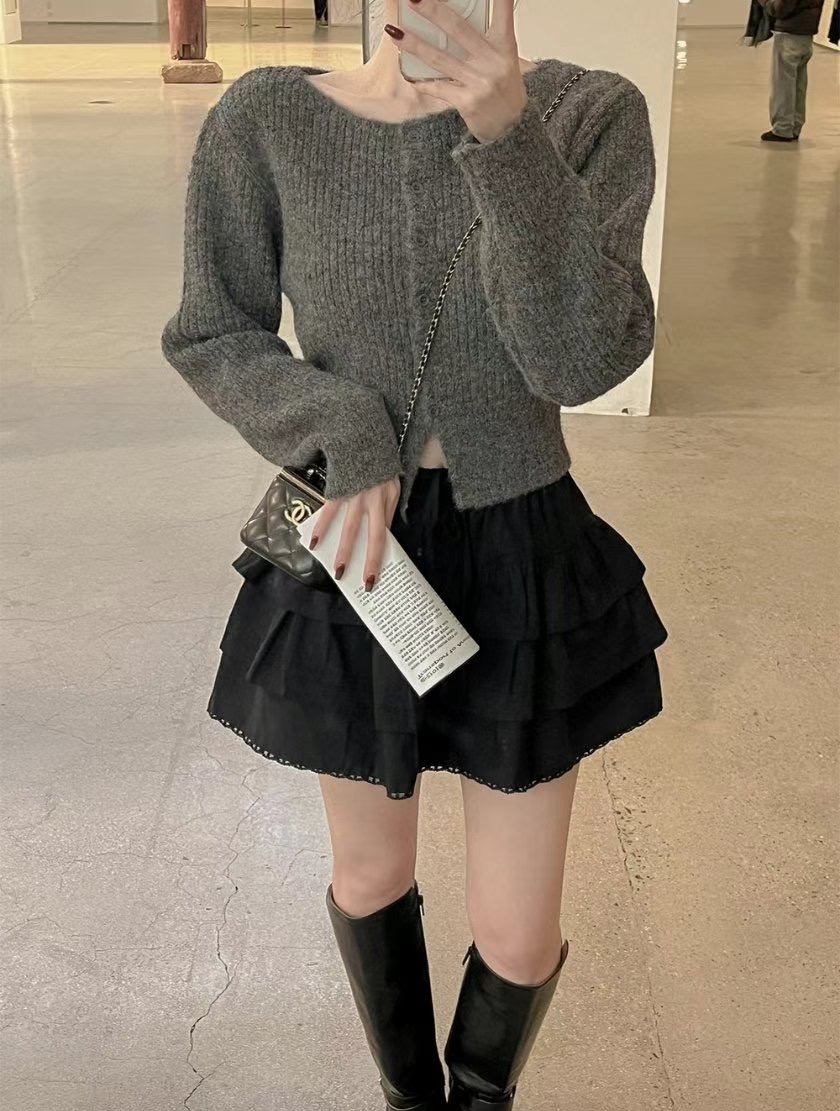MOONGCHI直郵韓國代購女裝新款真品推薦人氣熱賣時尚休閑短裙MOONGCHI短裙