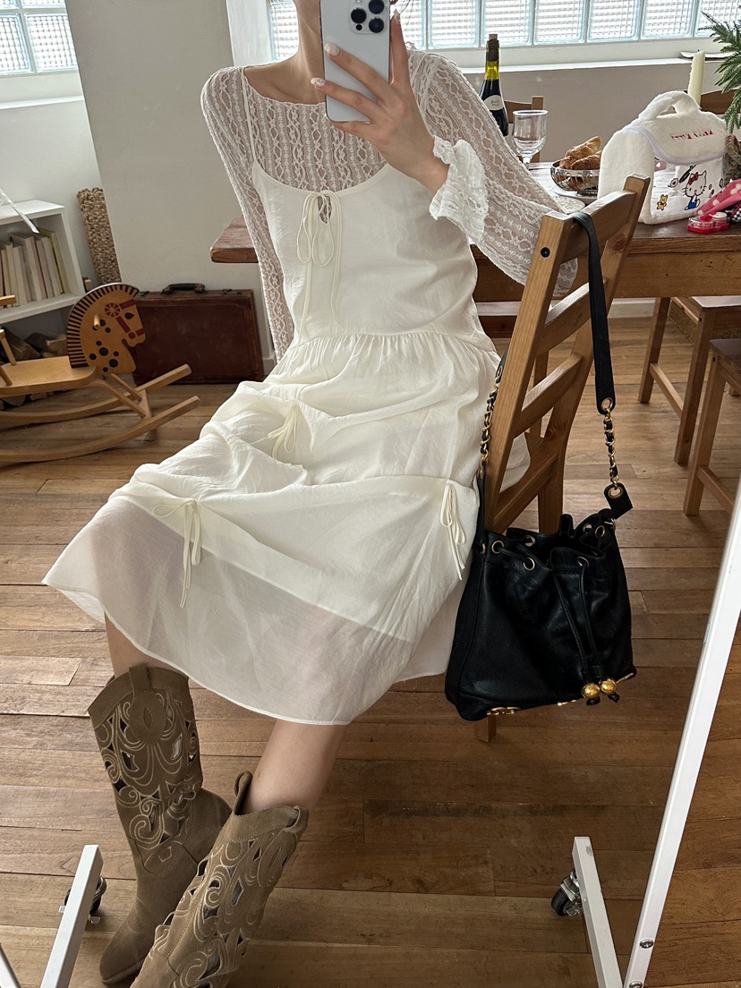 81 MARKET-L韓國直郵東大門實拍女裝新品時尚人氣熱賣連衣裙81 MARKET-L連衣裙