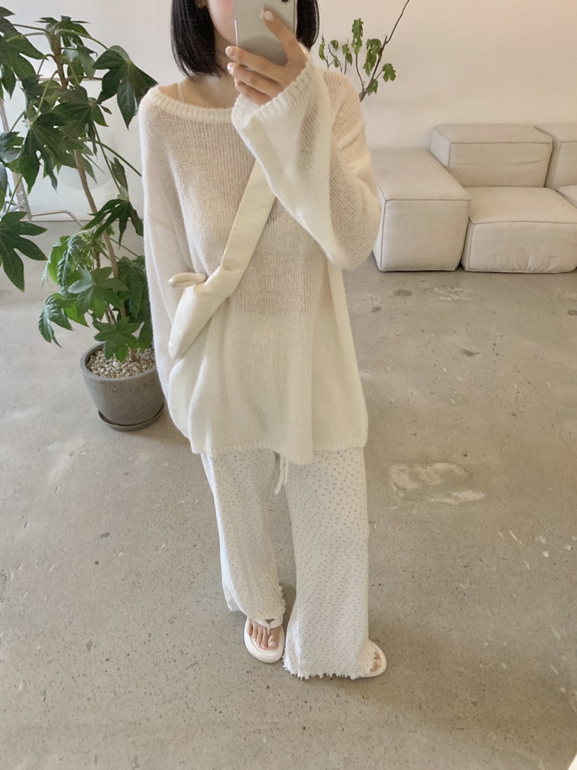 SOAPYROOM韓國直郵女裝新品職業時尚真品25春夏針織衫馬海毛SOAPYROOM針織衫