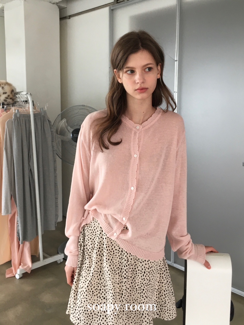 SOAPYROOM韓國直郵東大門實拍女裝新品真品25春夏熱賣針織衫SOAPYROOM針織衫