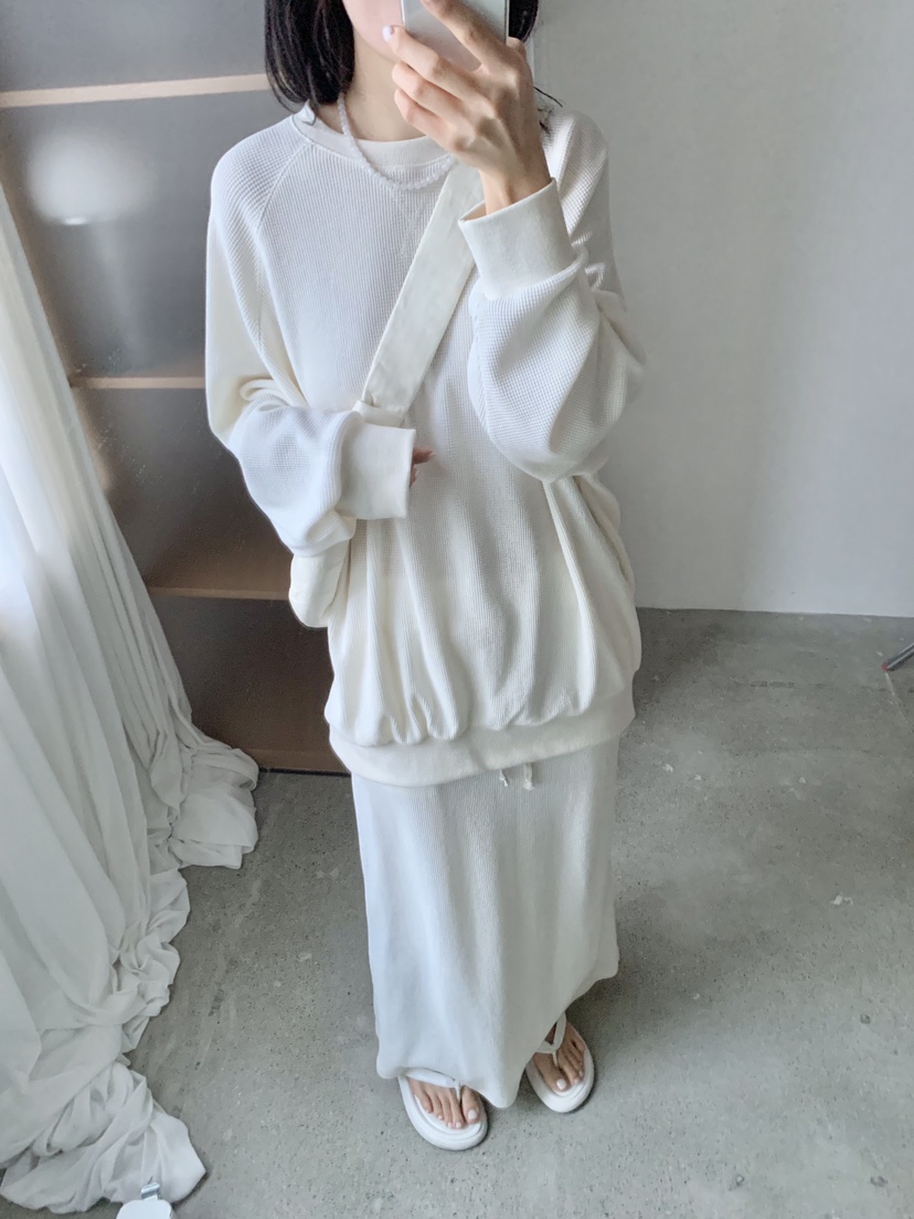 SOAPYROOM韓國直郵東大門實拍女裝新款時尚職業休閑人氣長裙SOAPYROOM長裙