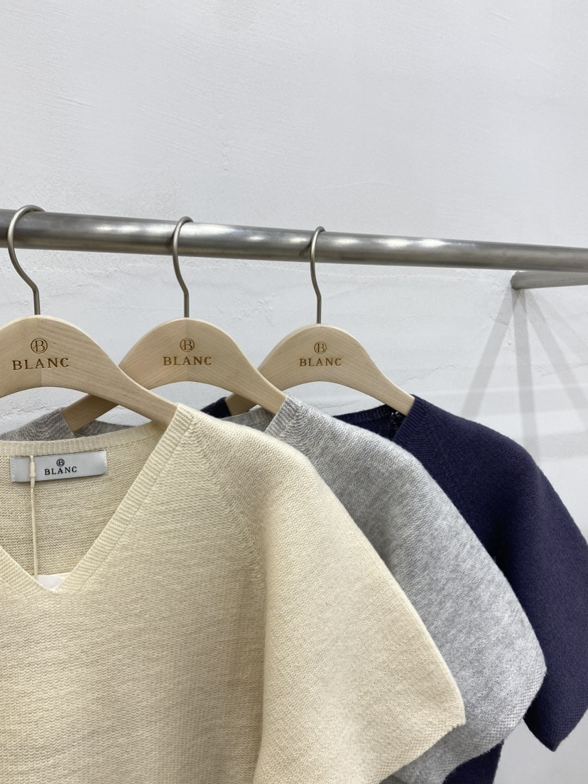 BLANC-A韓國直郵東大門實拍女裝新品休閑熱賣25春夏針織衫BLANC-A針織衫