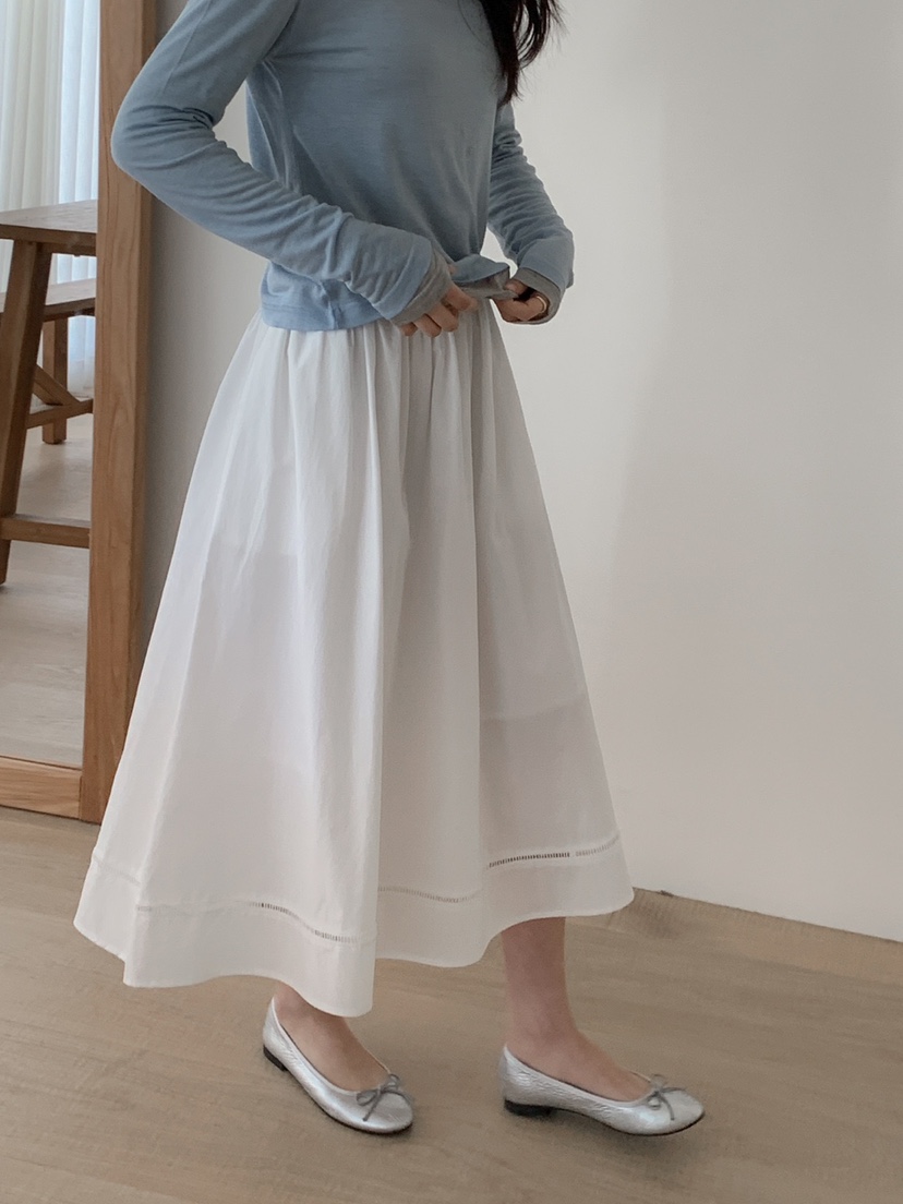 LONG PEAK韓國直郵東大門代購女裝新品25春夏推薦長裙綁帶LONG PEAK長裙