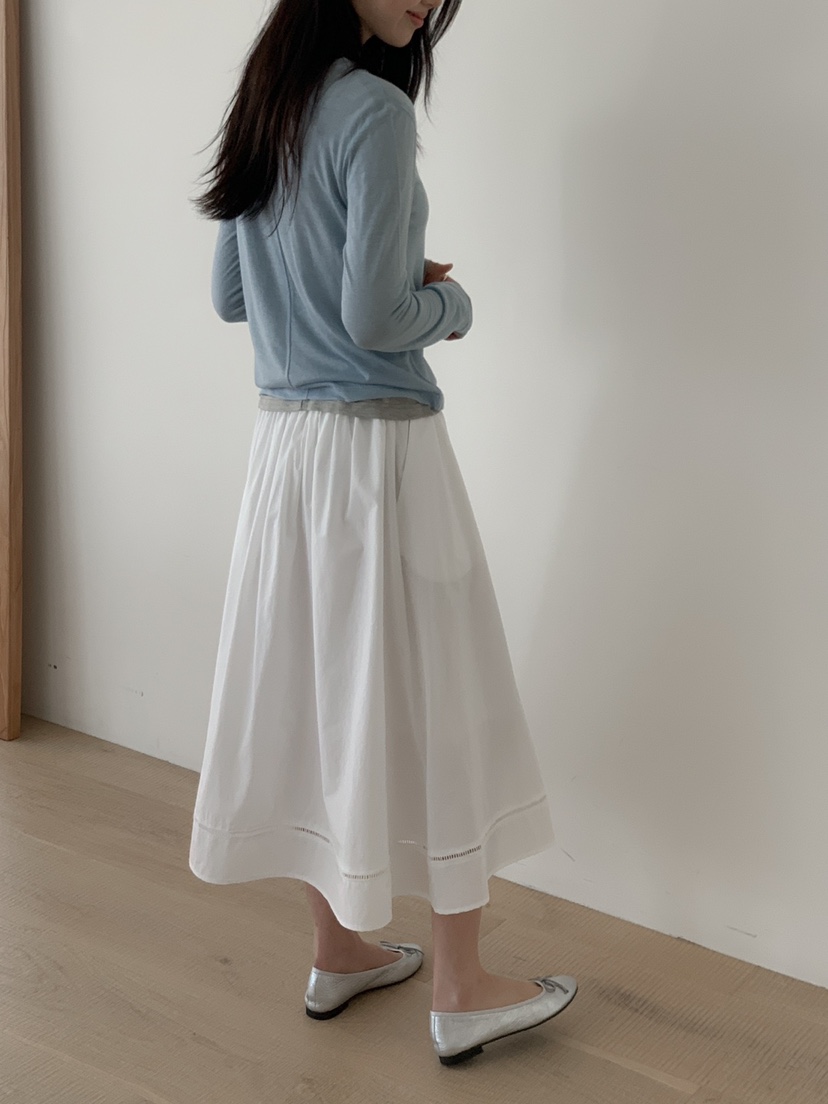 LONG PEAK韓國直郵東大門代購女裝新品25春夏推薦長裙綁帶LONG PEAK長裙
