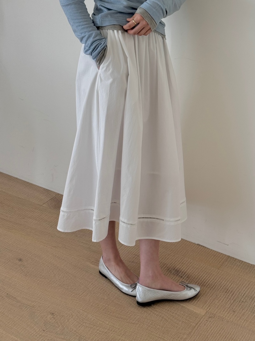 LONG PEAK韓國直郵東大門代購女裝新品25春夏推薦長裙綁帶LONG PEAK長裙