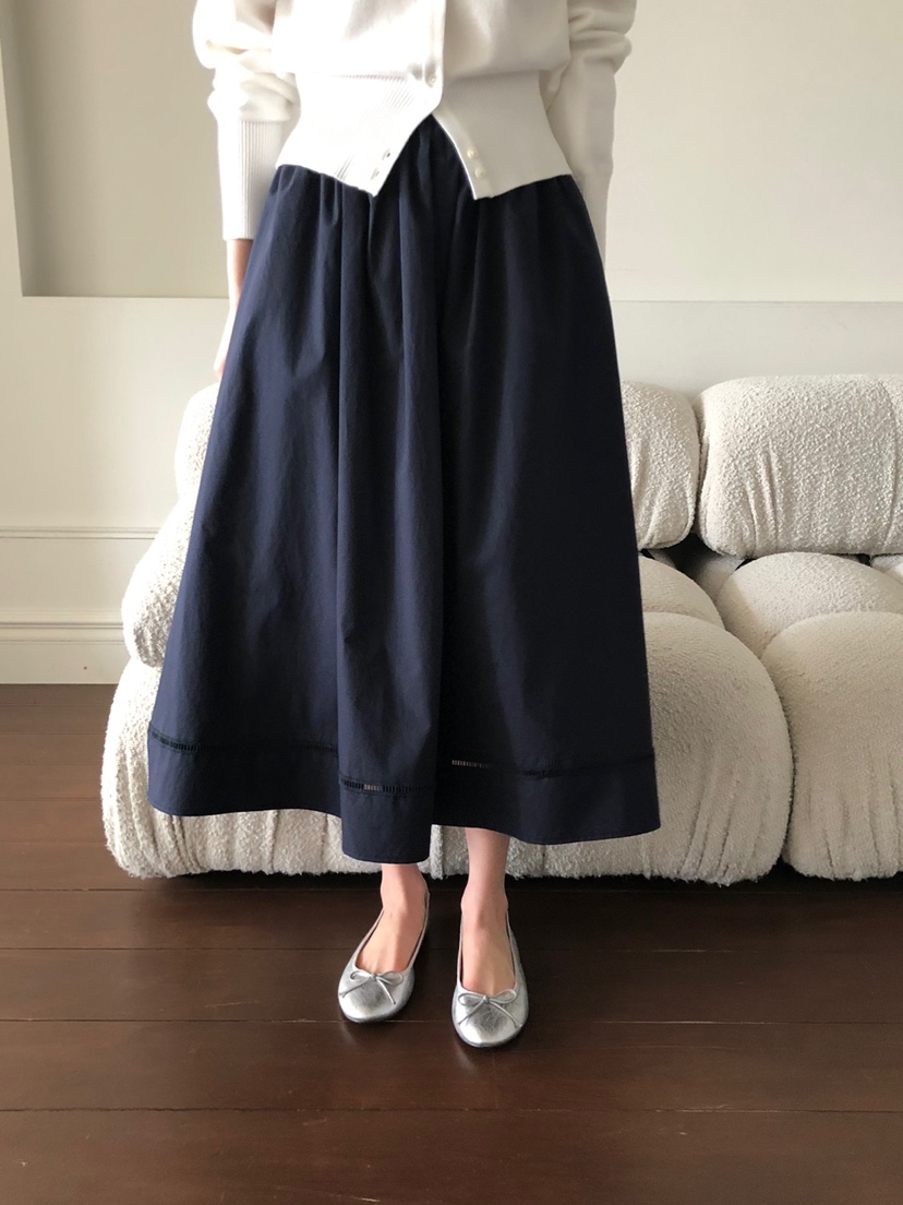 LONG PEAK韓國直郵東大門代購女裝新品25春夏推薦長裙綁帶LONG PEAK長裙