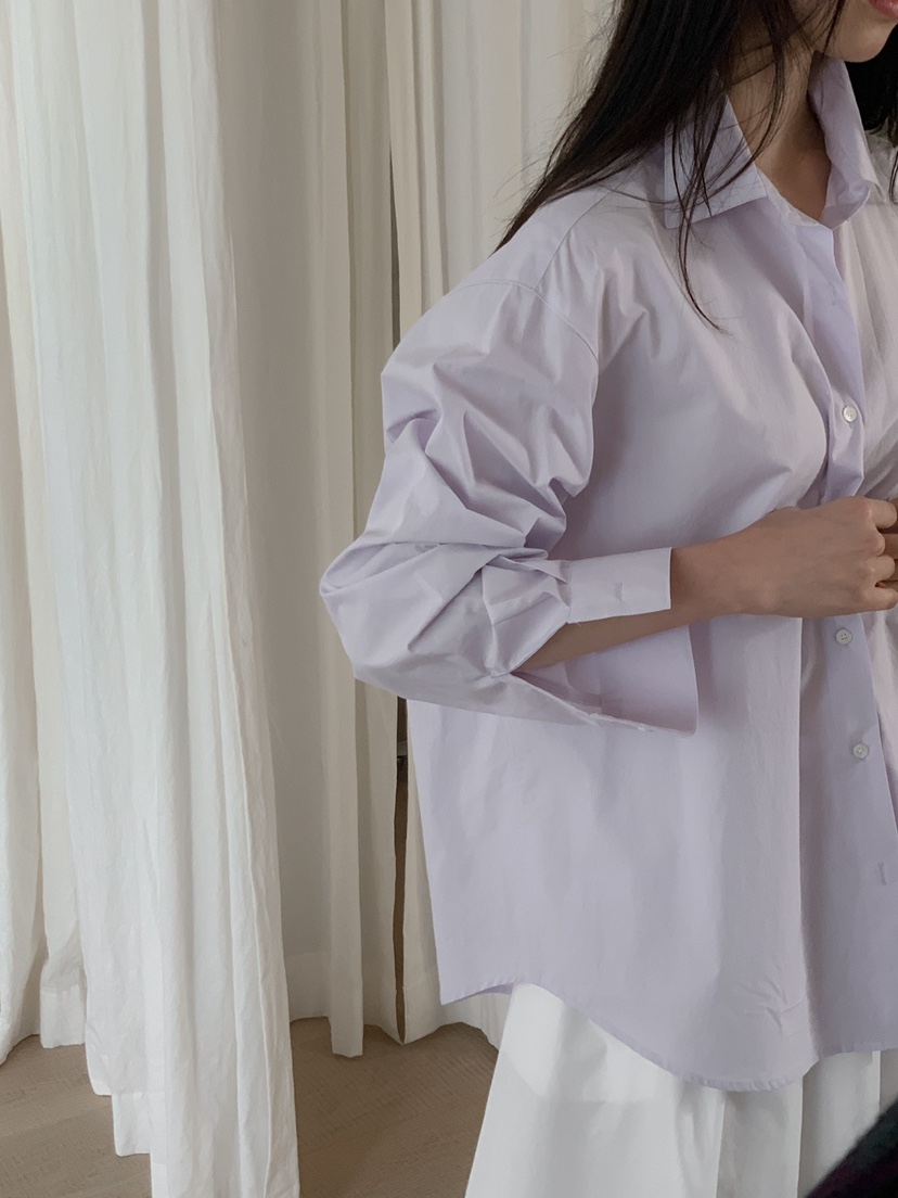 LONG PEAK直郵韓國代購女裝新款時尚人氣休閑25春夏襯衫蕾絲衫LONG PEAK襯衫/蕾絲衫