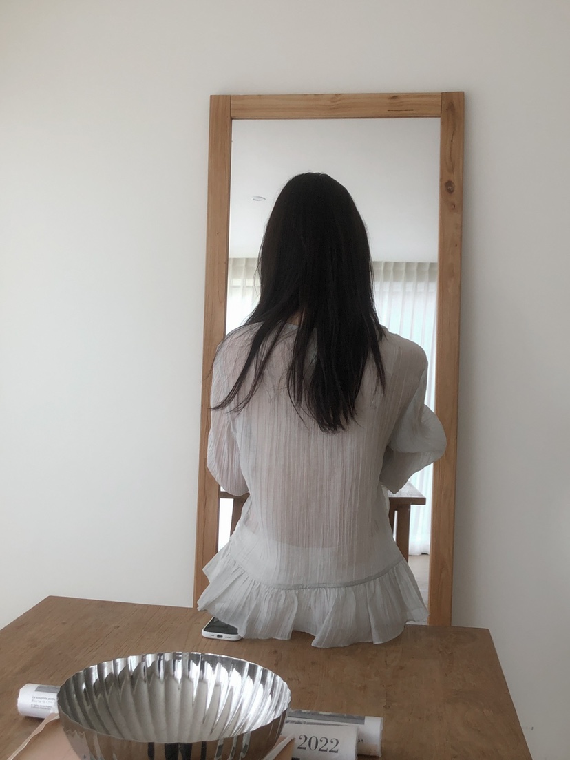 LONG PEAK韓國直郵女裝新品職業25春夏推薦真品襯衫蕾絲衫LONG PEAK襯衫/蕾絲衫