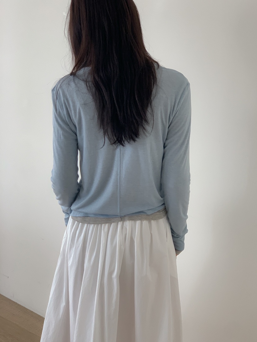 LONG PEAK韓國直郵女裝新品休閑人氣職業熱賣時尚推薦長袖T恤LONG PEAK長袖T恤