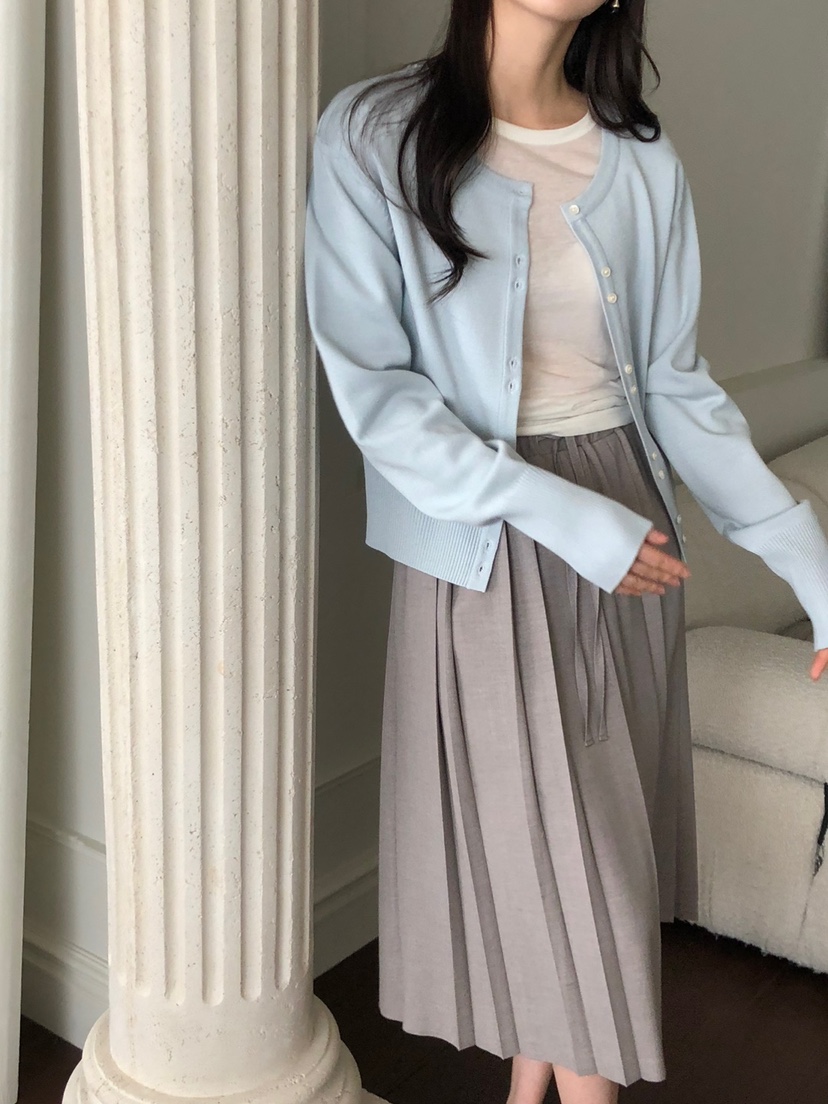LONG PEAK韓國直郵東大門實拍女裝新款25春夏熱賣時尚針織衫LONG PEAK針織衫