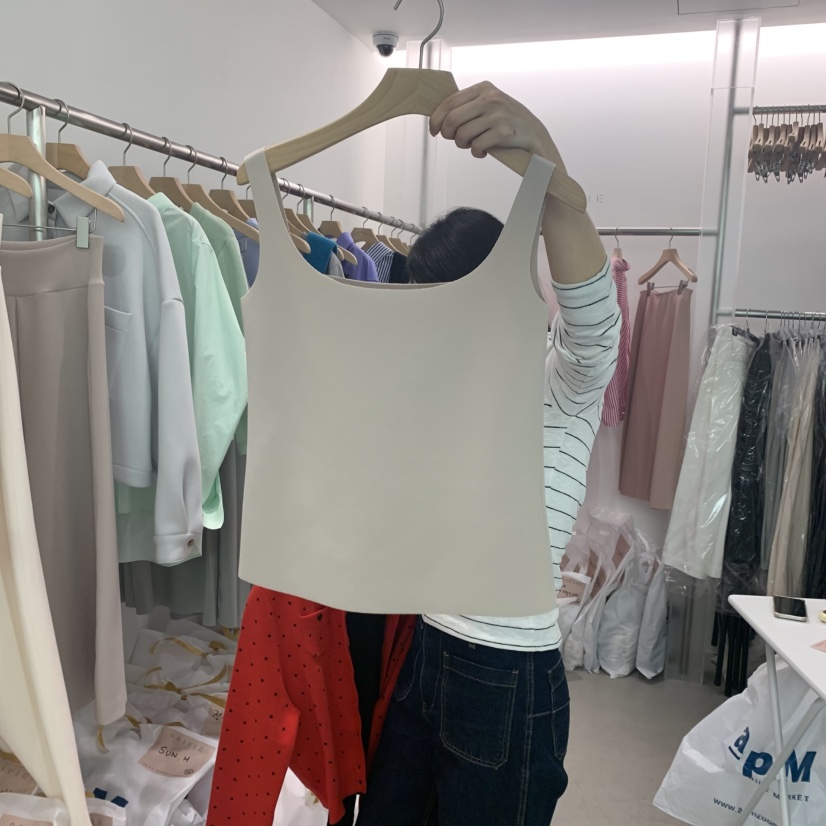 PRIVIE直郵韓國代購女裝新款真品推薦時尚人氣職業吊帶背心PRIVIE吊帶/背心圖色1